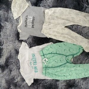 3-6 month pajamas